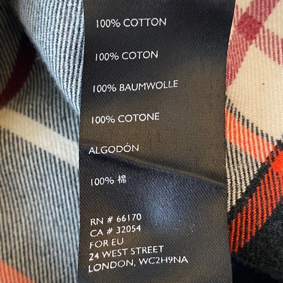 We The Free Always Forever Plaid Fringe Collar Button Up Top Size Small - Picture 10 of 15